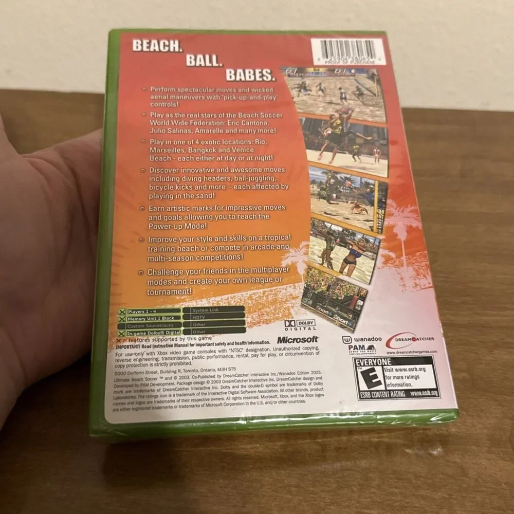 Ultimate Beach Soccer (Microsoft Xbox, 2003) BRAND NEW and SEALED